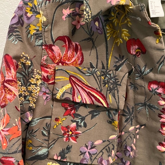 H&M Floral Military jacket - Picture 10 of 12